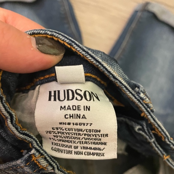 👖 Hudson Jeans👖 Shorts Girl 8 Like New - Picture 5 of 6